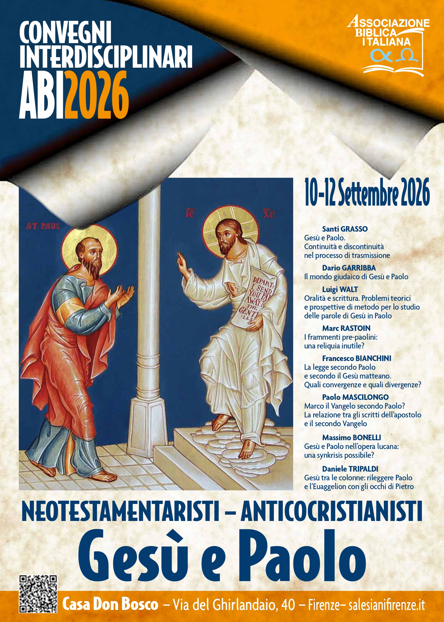 Relatore presso Convegni interdisciplinari ABI - Image